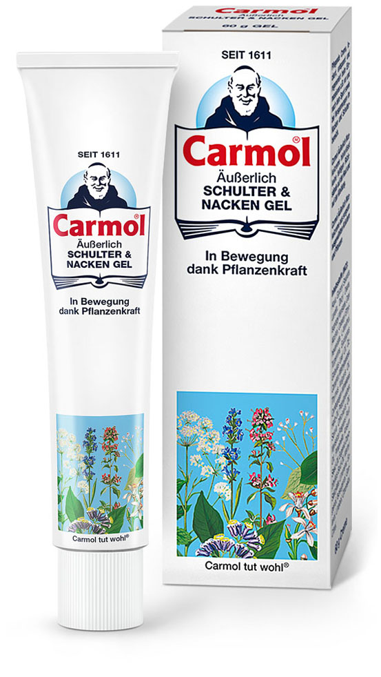 Carmol, Tropfen, Äußerlich, Carmol Tropfen, Homöopathie,              Schuck GmbH, Carmol Tropfen, Carmol Pastillen, Apotheke, Heilpflanzen, Schulter und Nackengel, Muskelcreme, Heilpraktiker